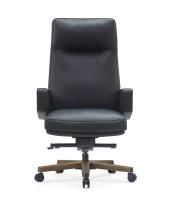 Изображение кресло rv design rafael (a2119) кожа черная